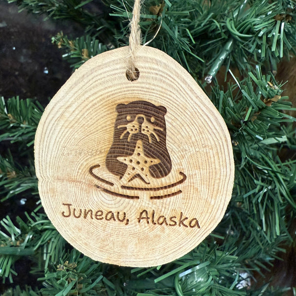 Handmade Alaska Wood Ornament – Totem