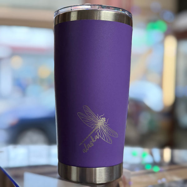 Alaska Stainless Steel Double Walled 20oz Travel Tumbler