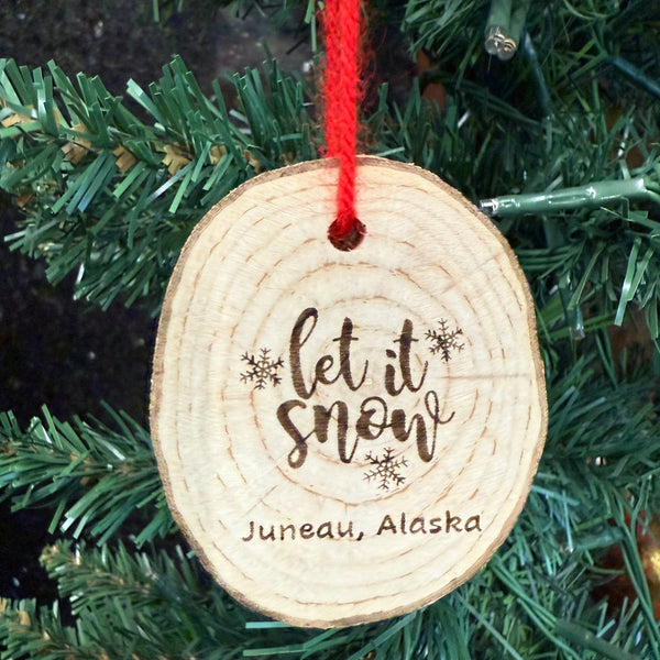 Handmade Alaska Wood Ornament – Totem