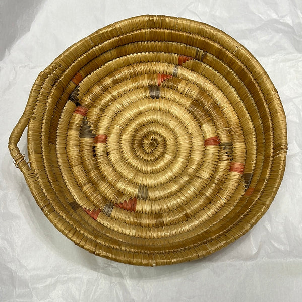 Authentic Alaskan Coiled Seagrass Basket