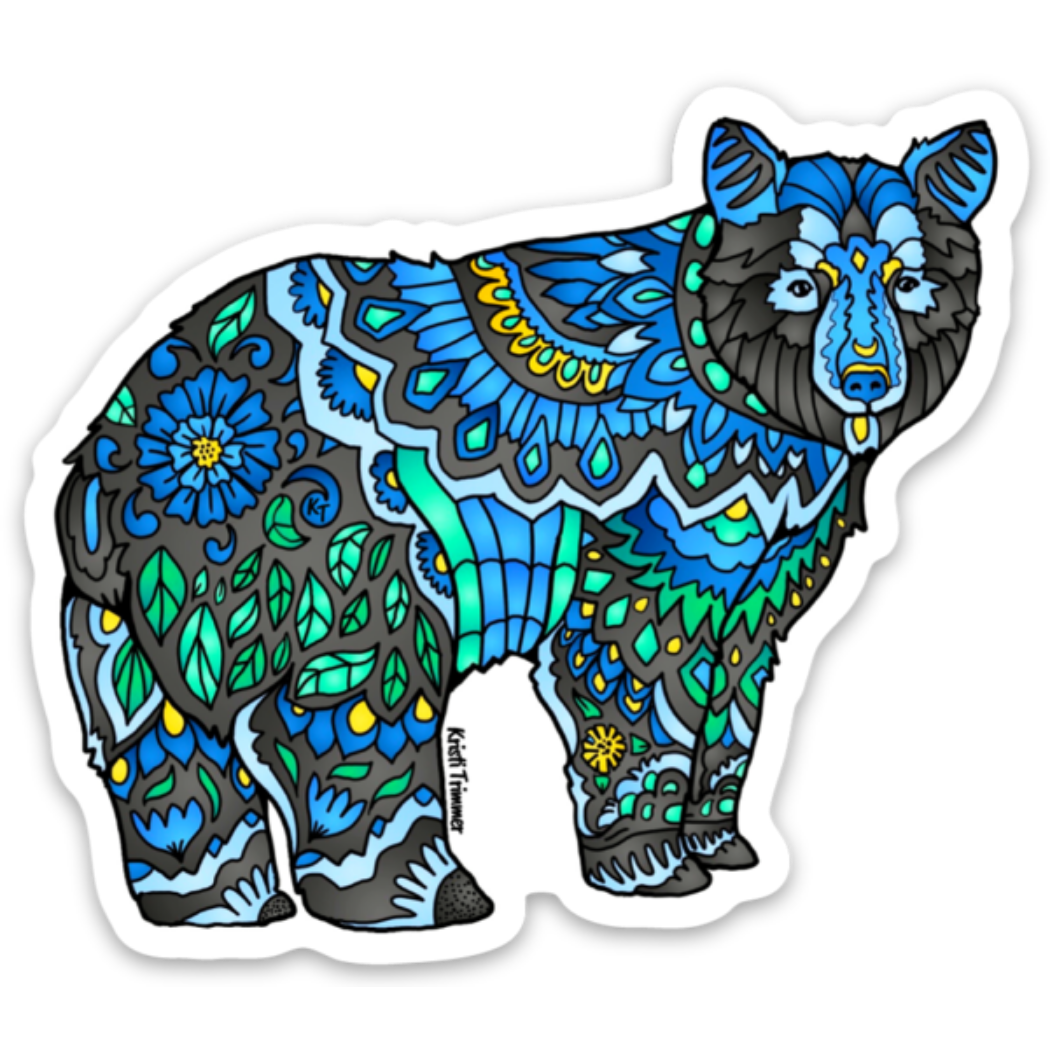 Bear - Black Bear Sticker