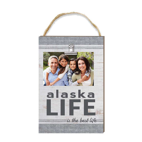 Alaska Life Hanging Clip Photo Frame