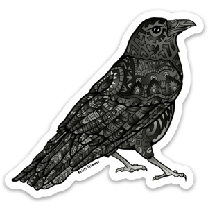 Bird - Raven Stickers