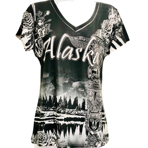 Alaska Short Sleeve Woman's T-Shirt