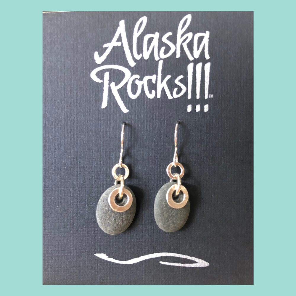 AR5 - Circle Rock Earrings
