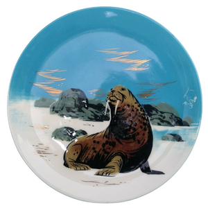 Matthew Adams Alaska Series Plate - Walrus