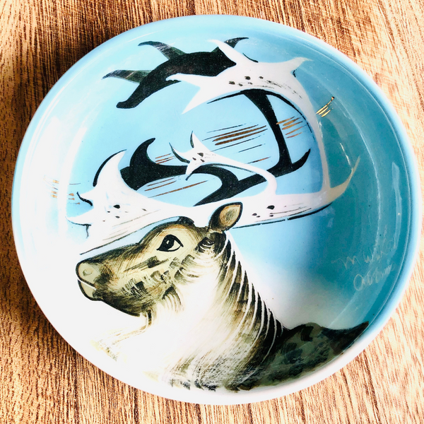 Matthew Adams Alaska Series Curved Bowl - Caribou