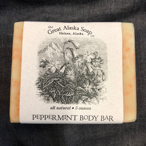 Peppermint Body Bar - Handmade Soap