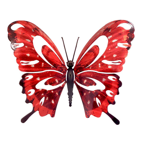 Medium Butterfly Metal Wall Art Scarlett