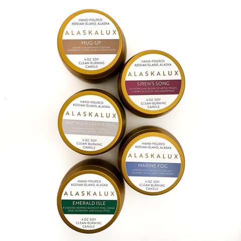 Alaskalux Complete Collection Soy Candles