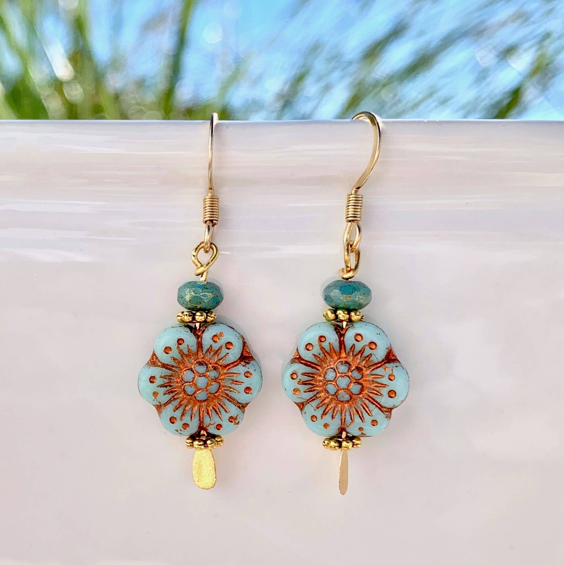 Flower Earrings - 6 Colors