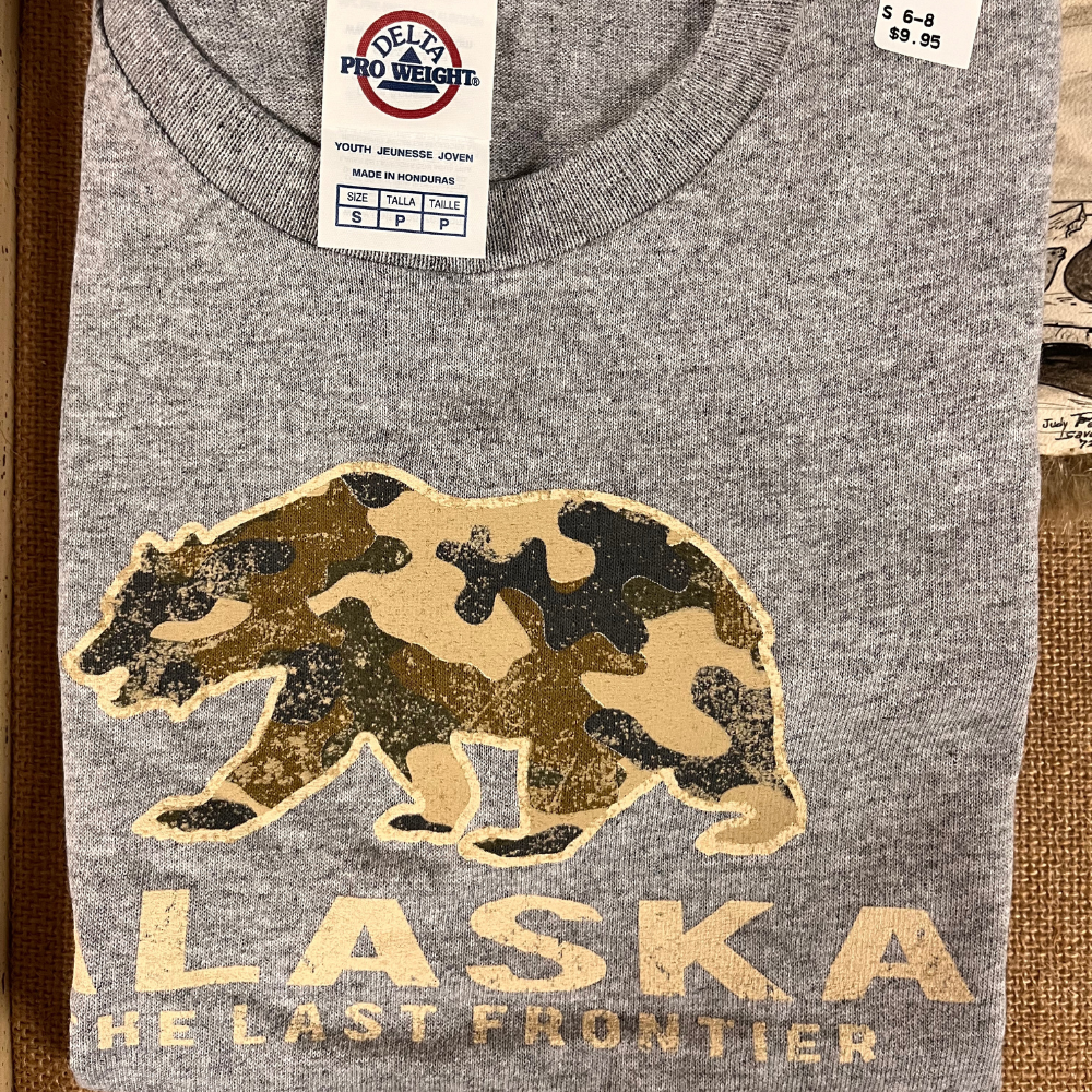 T-Shirt-Camo Bear