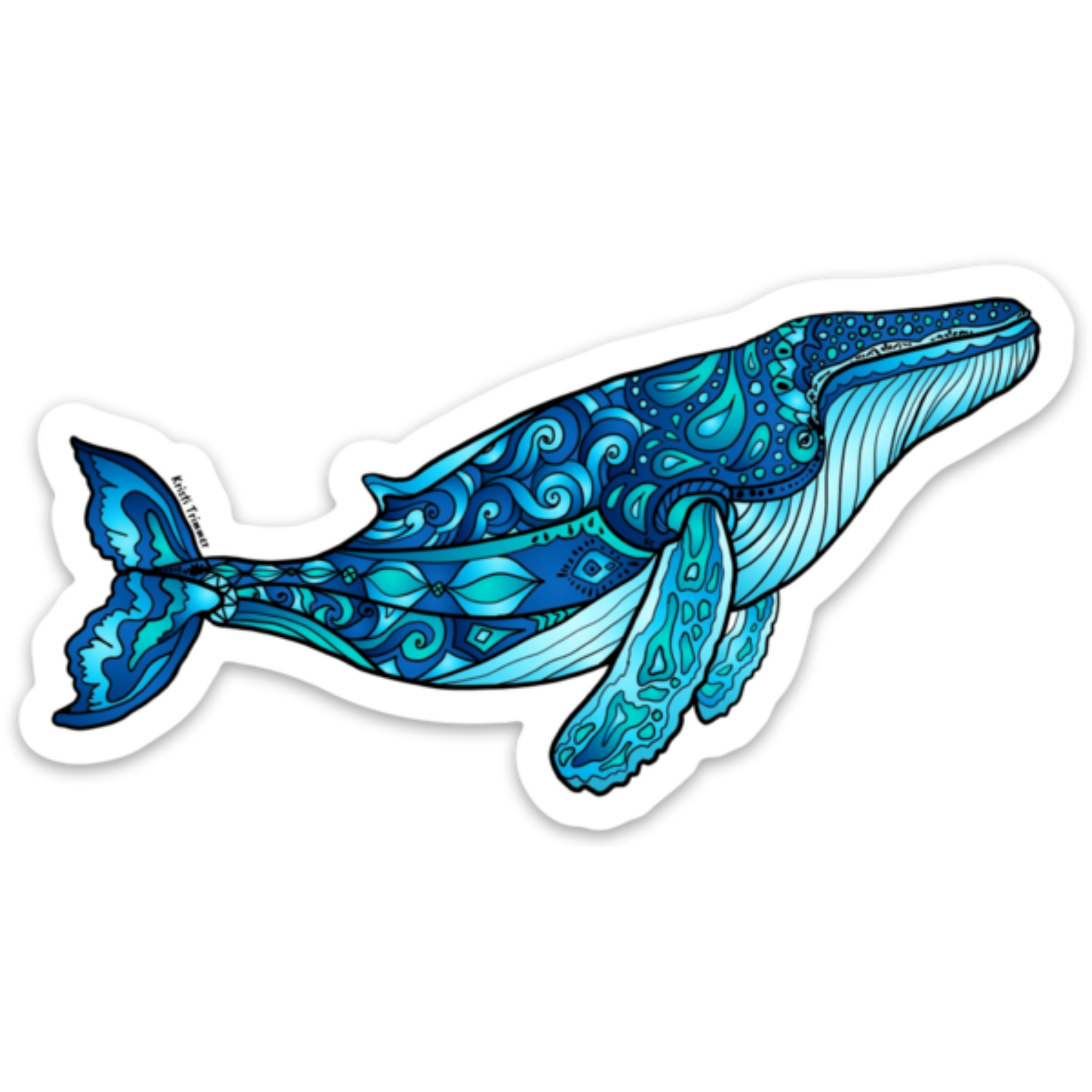 Whales - Humpback Whales Sticker