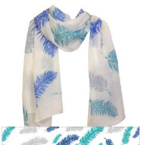 Chiffon Scarf - Feather