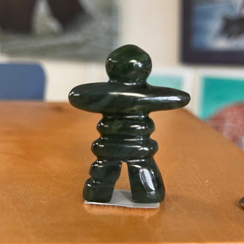 Jade Figurine - Inukshuk