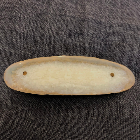 Fossilized Ivory Barrette