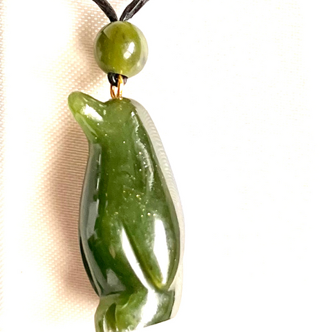 Jade Penguin Necklace