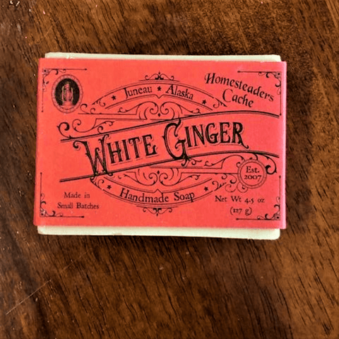 White Ginger Soap Bar
