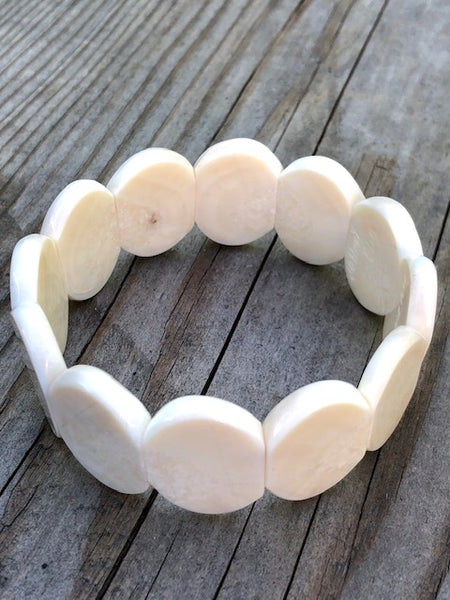 Fossilized Wooly Mammoth  Ivory Bracelet